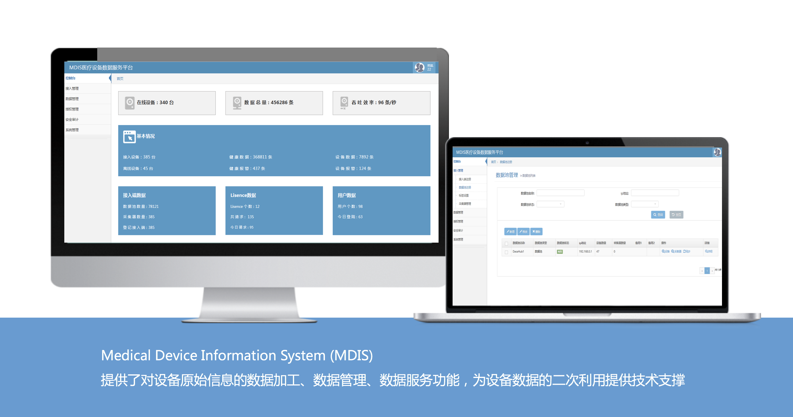 醫療設備數據管理(lǐ)平台